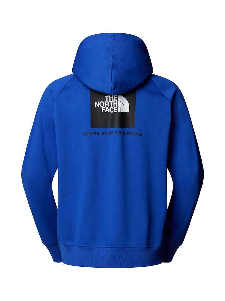 The North Face Blue Raglan Box NSE Hoodie - Image 2 of 2