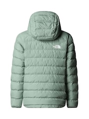The North Face Green Reversible Perrito Hooded Puffer Jacket - Image 7 of 8