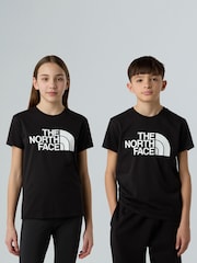 The North Face Black Easy Teen T-Shirt - Image 1 of 5