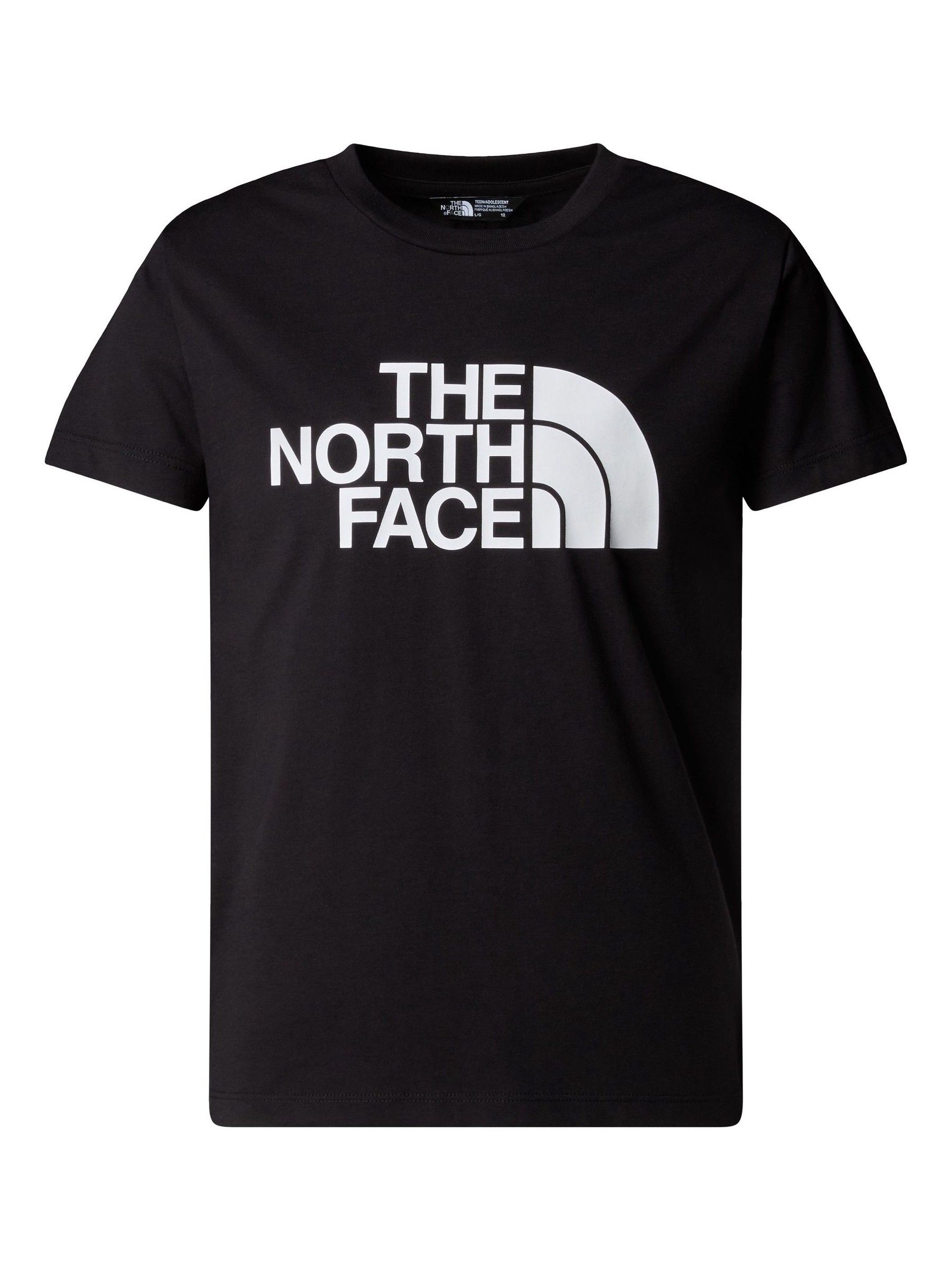 Buy The North Face Black Easy Teen T-Shirt from Next USA