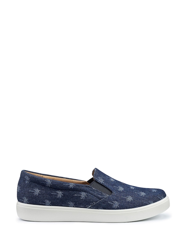 Hotter Blue Regular Fit Tara Slip-On Shoes - Image 1 of 4