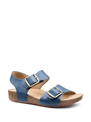 Hotter Blue Extra Wide Fit Tourist II Buckle Sandals - Image 2 of 4