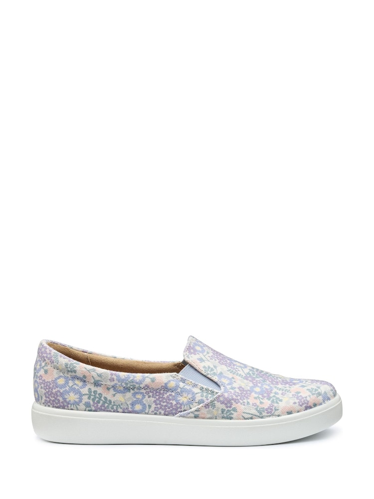 Hotter Blue Regular Fit Tara Slip-On Shoes - Image 1 of 4
