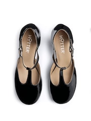 Hotter Black Regular Fit Tempo Buckle Shoes - Image 4 of 4