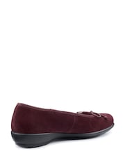 Hotter Red Regular Fit Sweetie Slip-On Slippers - Image 2 of 4