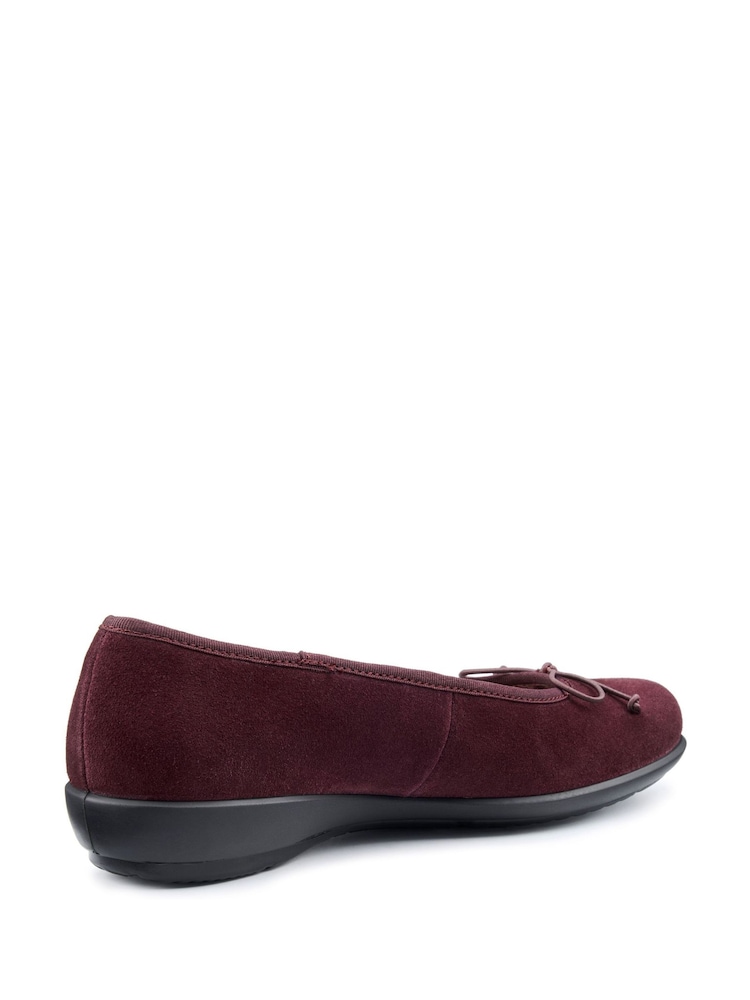 Hotter Red Regular Fit Sweetie Slip-On Slippers - Image 2 of 4