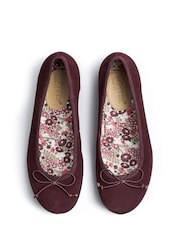 Hotter Red Regular Fit Sweetie Slip-On Slippers - Image 4 of 4