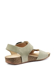 Hotter Green Regular Fit Tourist II Buckle Sandals - Image 3 of 4