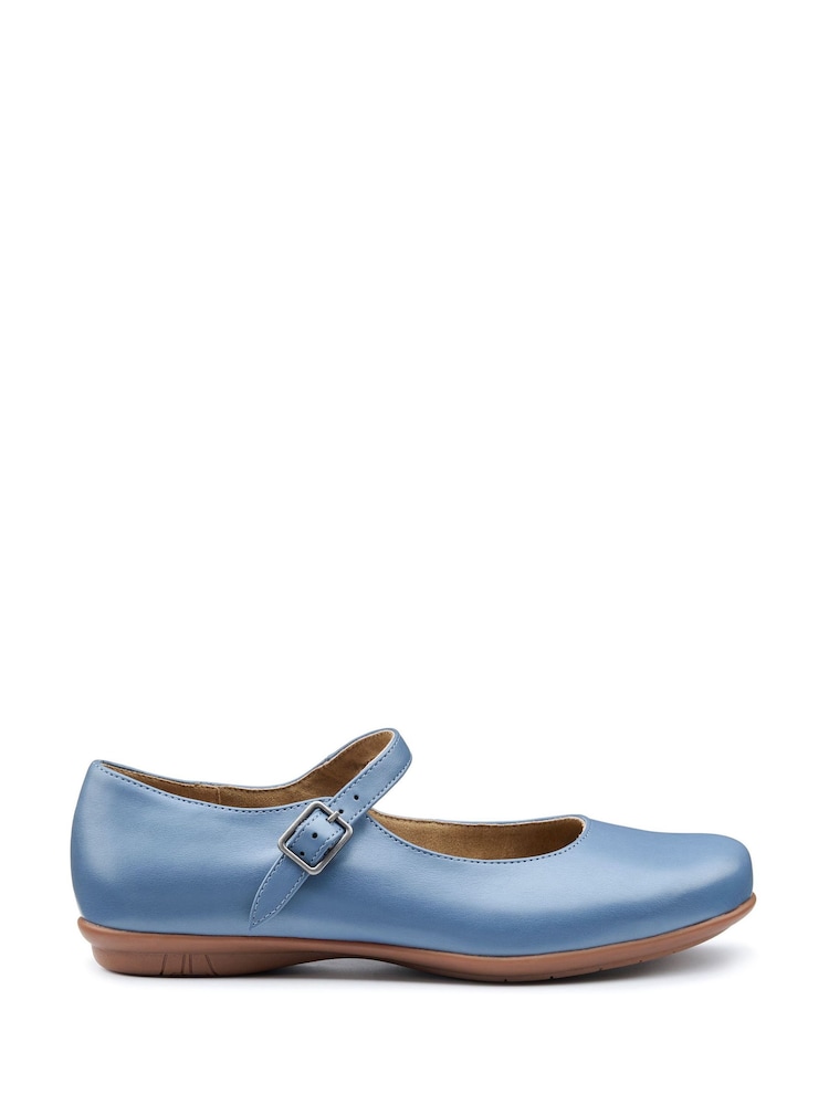 Hotter Blue Regular Fit Violet Buckle Shoes - Image 1 of 3