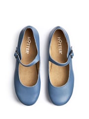 Hotter Blue Regular Fit Violet Buckle Shoes - Image 3 of 3