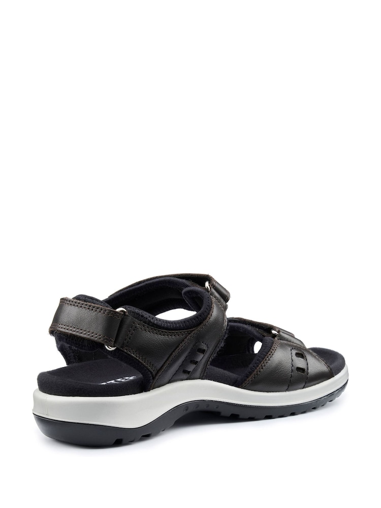 Hotter Brown Regular Fit Walk II Touch-Fastening Sandals - Image 3 of 4