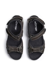 Hotter Brown Regular Fit Walk II Touch-Fastening Sandals - Image 4 of 4