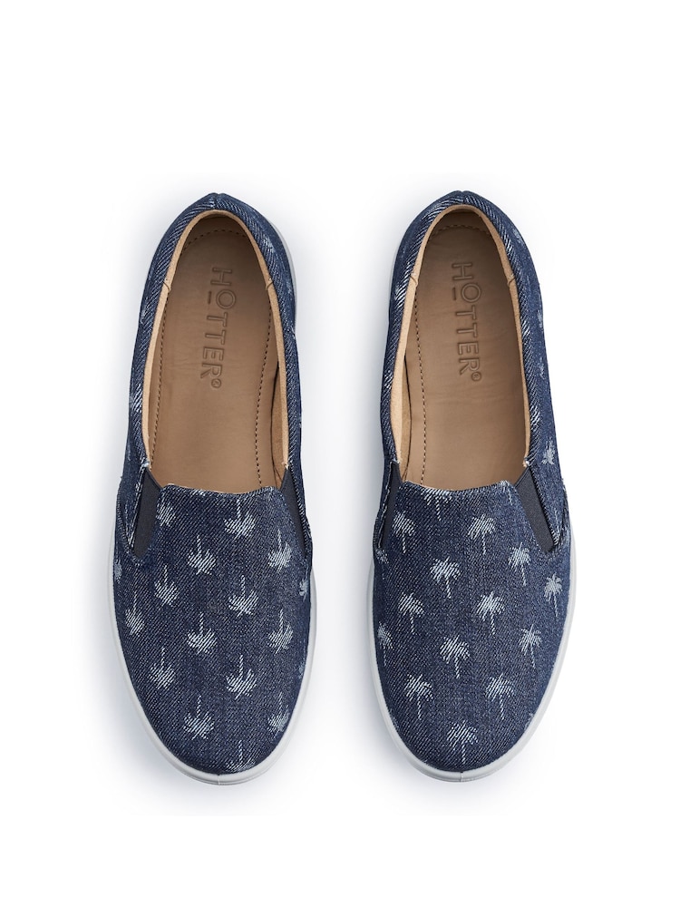 Hotter Wide Fit Tara Slip-On Shoes - Slika 4 iz 4