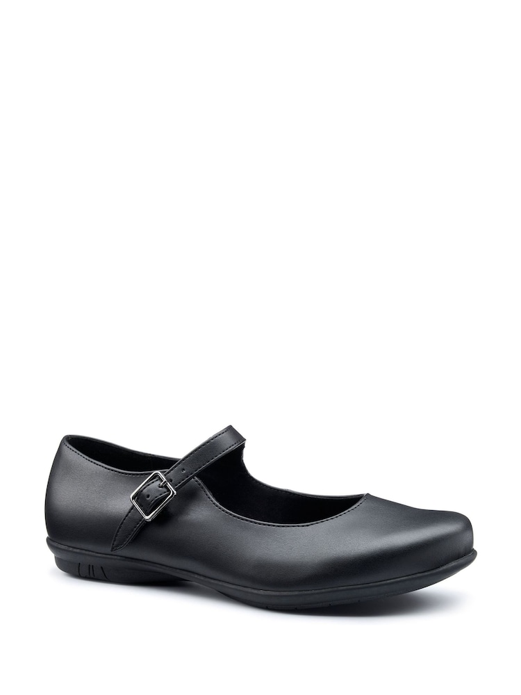 Hotter Black Regular Fit Violet Buckle Shoes - Image 2 of 4