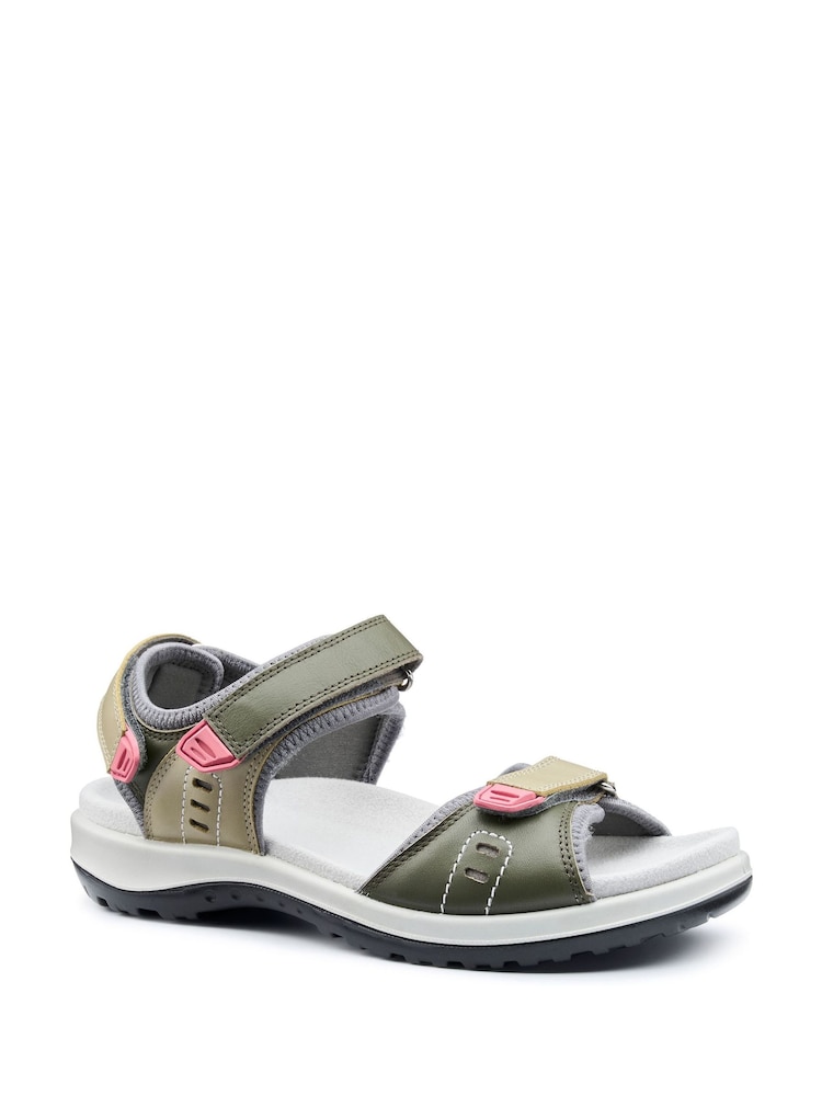 Hotter Green Regular Fit Walk II Touch-Fastening Sandals - Image 2 of 4