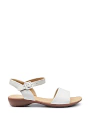 Hotter White Regular Fit Tropic Buckle Sandals - Image 1 of 4