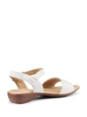 Hotter White Regular Fit Tropic Buckle Sandals - Image 3 of 4