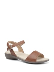 Hotter Brown Wide Fit Tropic Buckle Sandals - Image 2 of 4