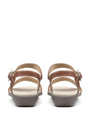 Hotter Brown Wide Fit Tropic Buckle Sandals - Image 3 of 4