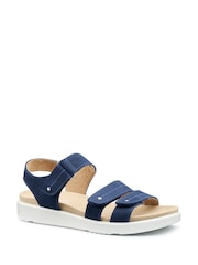 Hotter Blue Wide Fit Venice Touch-Fastening Sandals - Image 2 of 4