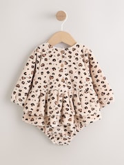 Natural Animal Bloomer Baby Rompers with Tights 2 Piece Set (0mths-3yrs) - Image 5 of 10
