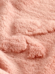 Carved Bow Fleece Throw - Image 4 of 4