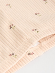 Neutral Cherry Baby Knitted Gilet, Long Sleeve Top and Leggings 3 Piece Set (0mths-3yrs) - Image 16 of 18