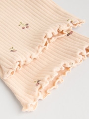Neutral Cherry Baby Knitted Gilet, Long Sleeve Top and Leggings 3 Piece Set (0mths-3yrs) - Image 17 of 18