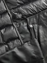 Black ThermoGen Down Filled Packable Puffer Gilet - Image 10 of 11
