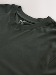 Green Regular Fit Long Sleeve Crew Neck T-Shirt - Image 6 of 7