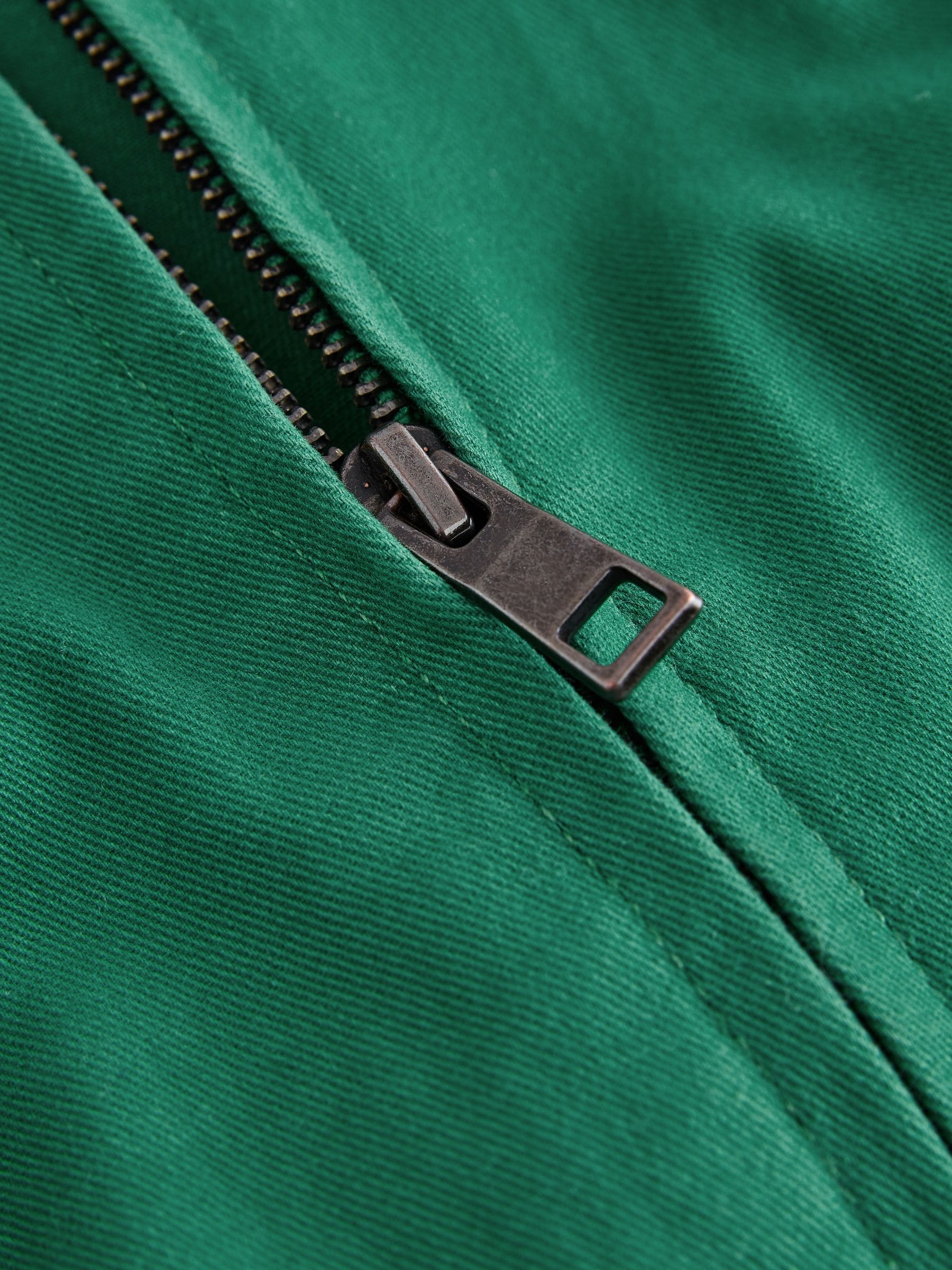 Buy Green Harrington Twill Jacket from Next USA