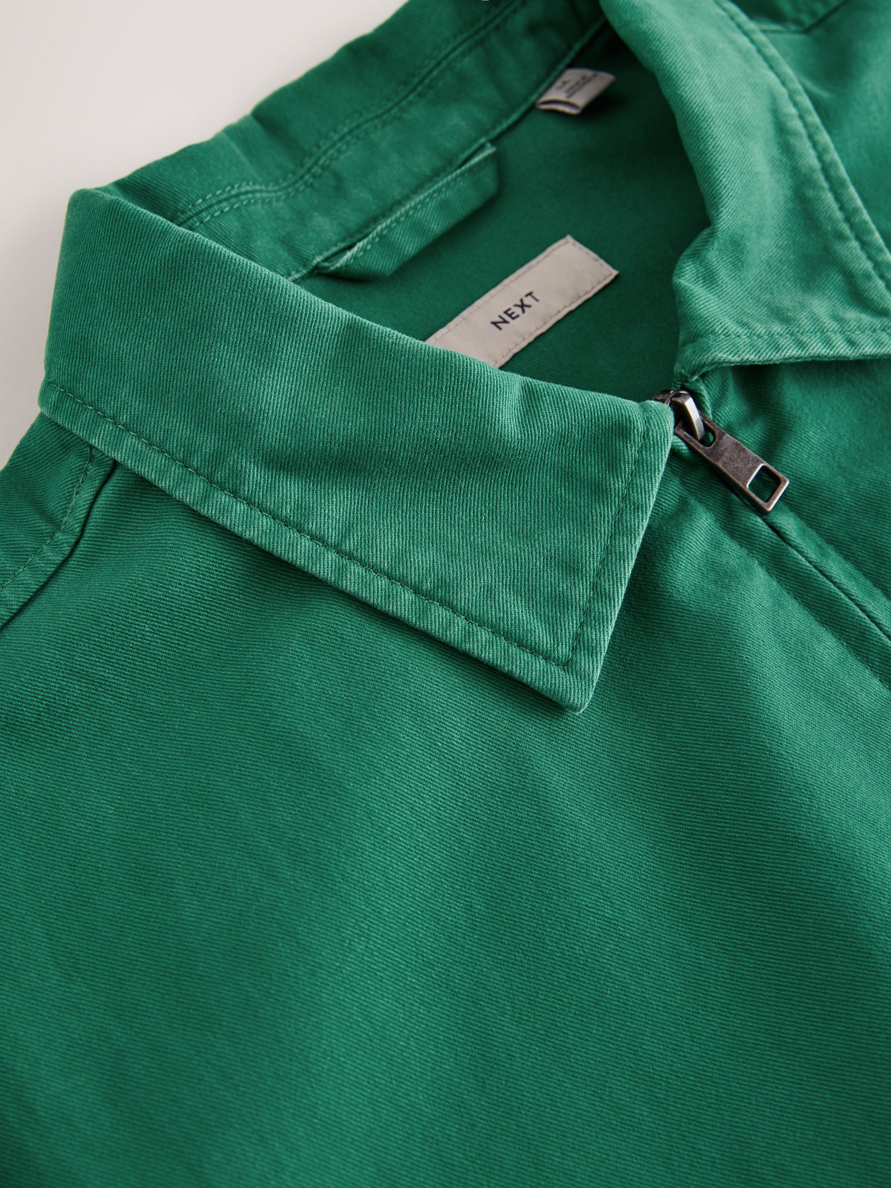 希少 more about less NYLON HARRINGTON JKT Buy Green Harrington Twill Jacket from Next USA