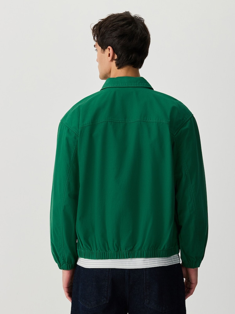 Green Harrington Twill Jacket - Image 2 of 12