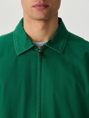 Green Harrington Twill Jacket - Image 7 of 12