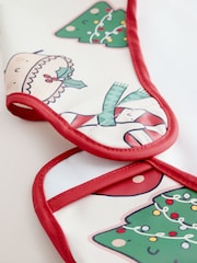 Christmas Baby Weaning And Feeding Sleeved Bib - Image 7 of 8