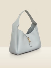 Sosandar Blue Soft Faux Leather Bag - Image 3 of 4