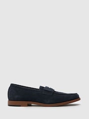 Schuh Ridley Leather Brown Loafers - Image 1 of 4