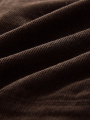 Chocolate Brown Cord Overhead Mini Dress - Image 5 of 6