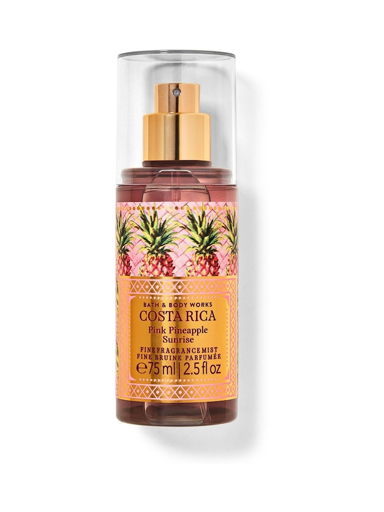 Bath & Body Works Pink Pineapple Sunrise Travel Fine Fragrance Mist 2.5 fl oz / 75 mL - Image 1 of 1