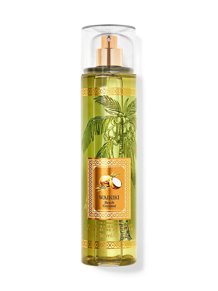 Bath & Body Works Wakkiki Beach Coconut Fine Fragrance Mist 8 fl oz / 236 mL - Image 1 of 1