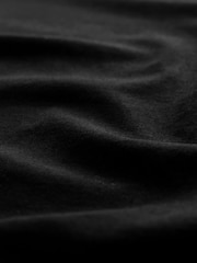 Black Signature SUPIMA® Cotton Long Sleeve Roll Neck T-Shirt - Image 7 of 8