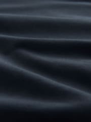 Navy Blue Signature SUPIMA® Cotton Long Sleeve Roll Neck T-Shirt - Image 9 of 9