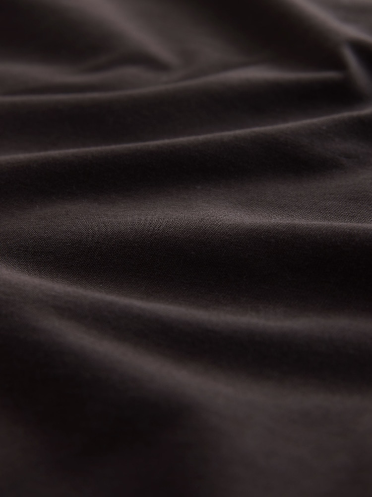 Brown Signature SUPIMA® Cotton Long Sleeve Roll Neck T-Shirt - Image 2 of 3 Brown Signature SUPIMA® Cotton Long Sleeve Roll Neck T-Shirt - Image 2 of 3
