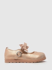 Schuh Pink Letty Bow Mary Jane Shoes - Image 5 of 8