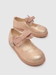 Schuh Pink Letty Bow Mary Jane Shoes - Image 7 of 8