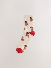 Hamish the Altoland Cow Cowboy - Pack de 3 pares de calcetines tobilleros - Imagen 4 de 6