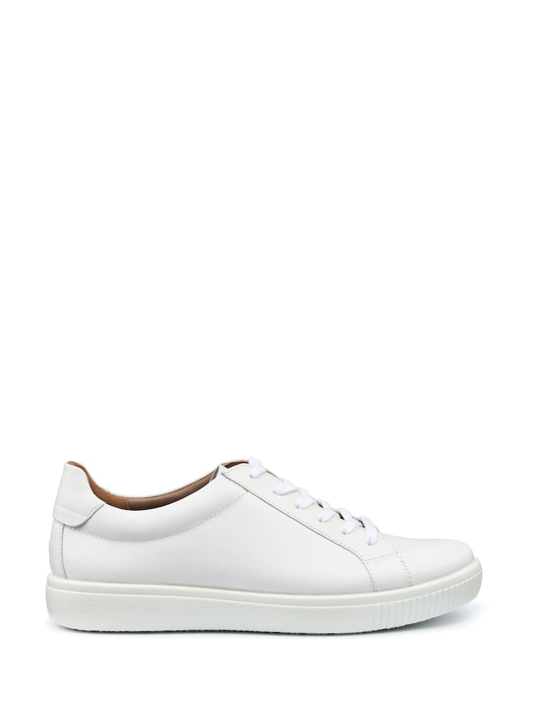 Hotter White Regular Fit Oliver Lace-Up Shoes - Image 1 of 4