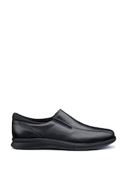 Hotter Black Regular Fit Xavier Slip-On Shoes - Image 1 of 4