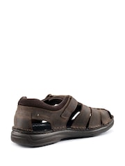 Hotter Brown Regular Fit Dock II Touch-Fastening Sandals - Image 3 of 4