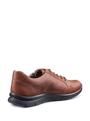 Hotter Brown Regular Fit Finn Lace-Up Zip Shoes - Image 3 of 5